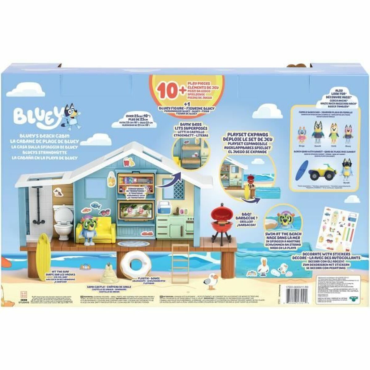 Playset Bluey Bluey's Beach Hut - 2