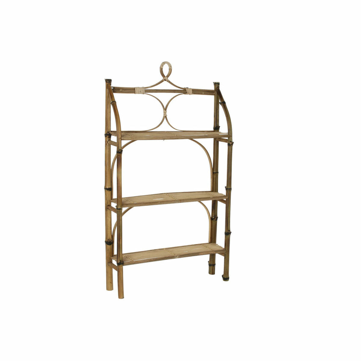 Bokhylla DKD Home Decor Naturell Rattan Bambu 3 Hyllor (62 x 15 x 103 cm) - 3
