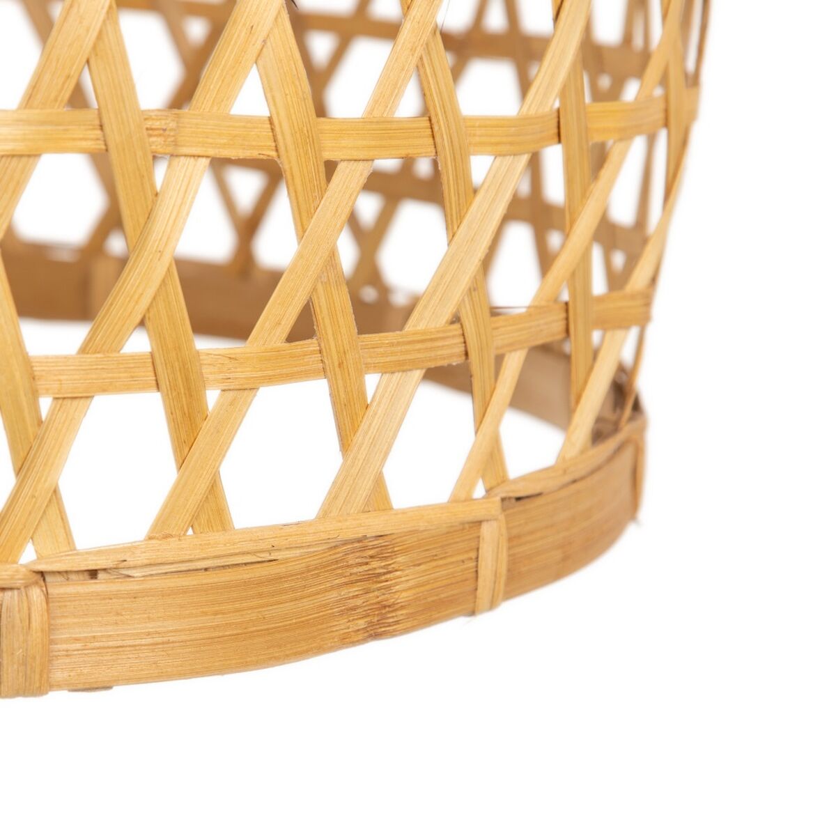 Taklampa 59 x 59 x 55 cm Naturell Bambu 220 V 40 W - 6