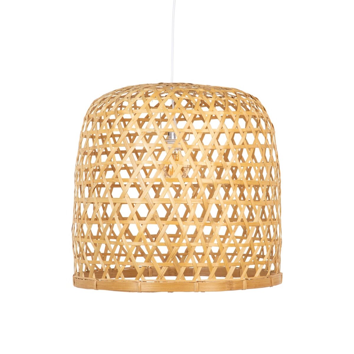 Taklampa 59 x 59 x 55 cm Naturell Bambu 220 V 40 W