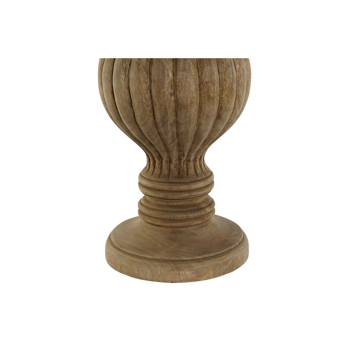 Bordslampa Home ESPRIT Naturell Jute Trä 50 W 220 V 41 x 41 x 76 cm - 3