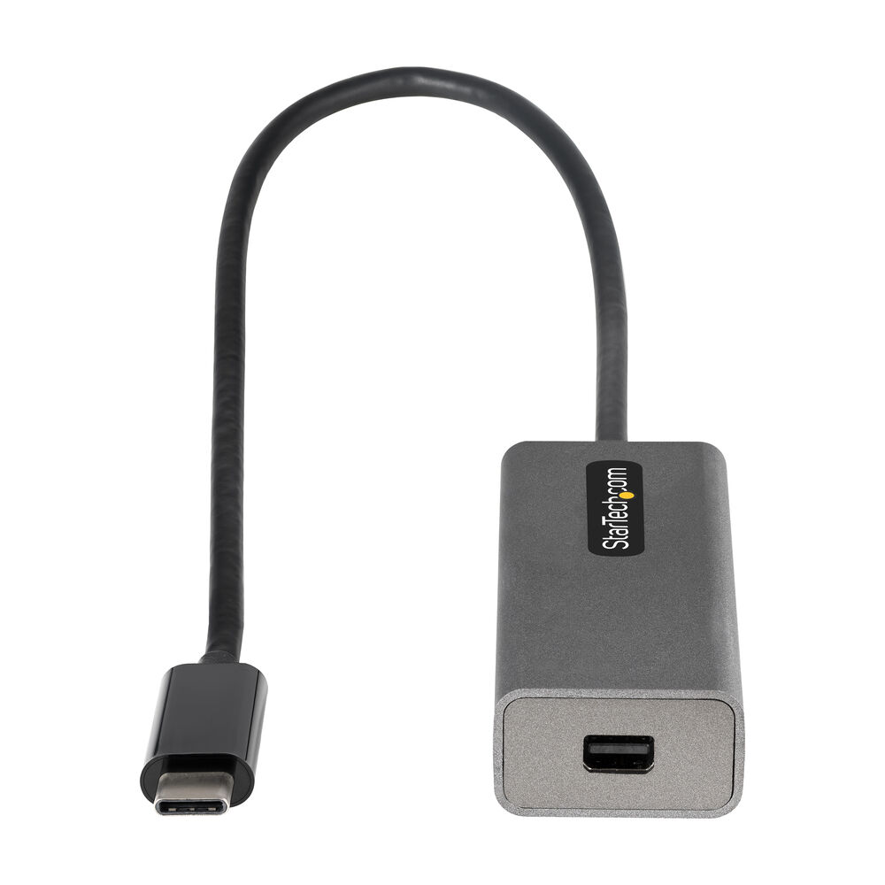 USB C till DisplayPort Adapter Startech CDP2MDPEC Svart/Grå 0,3 m - 2