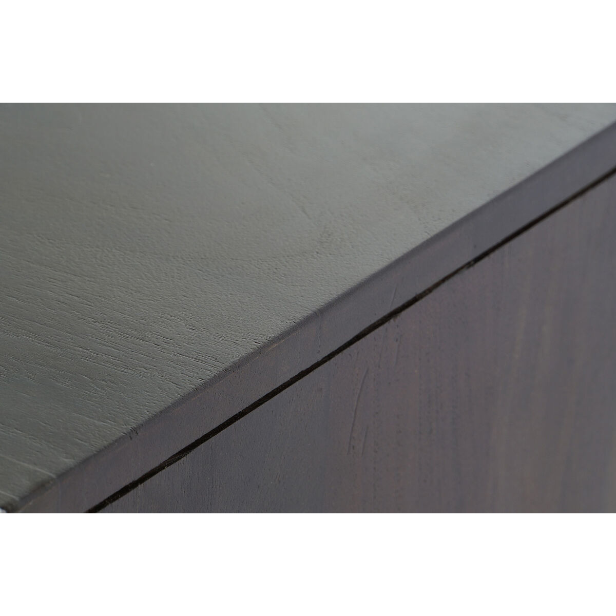 TV-möbler DKD Home Decor 140 x 40 x 55 cm Svart Metall Akaciaträ - 2