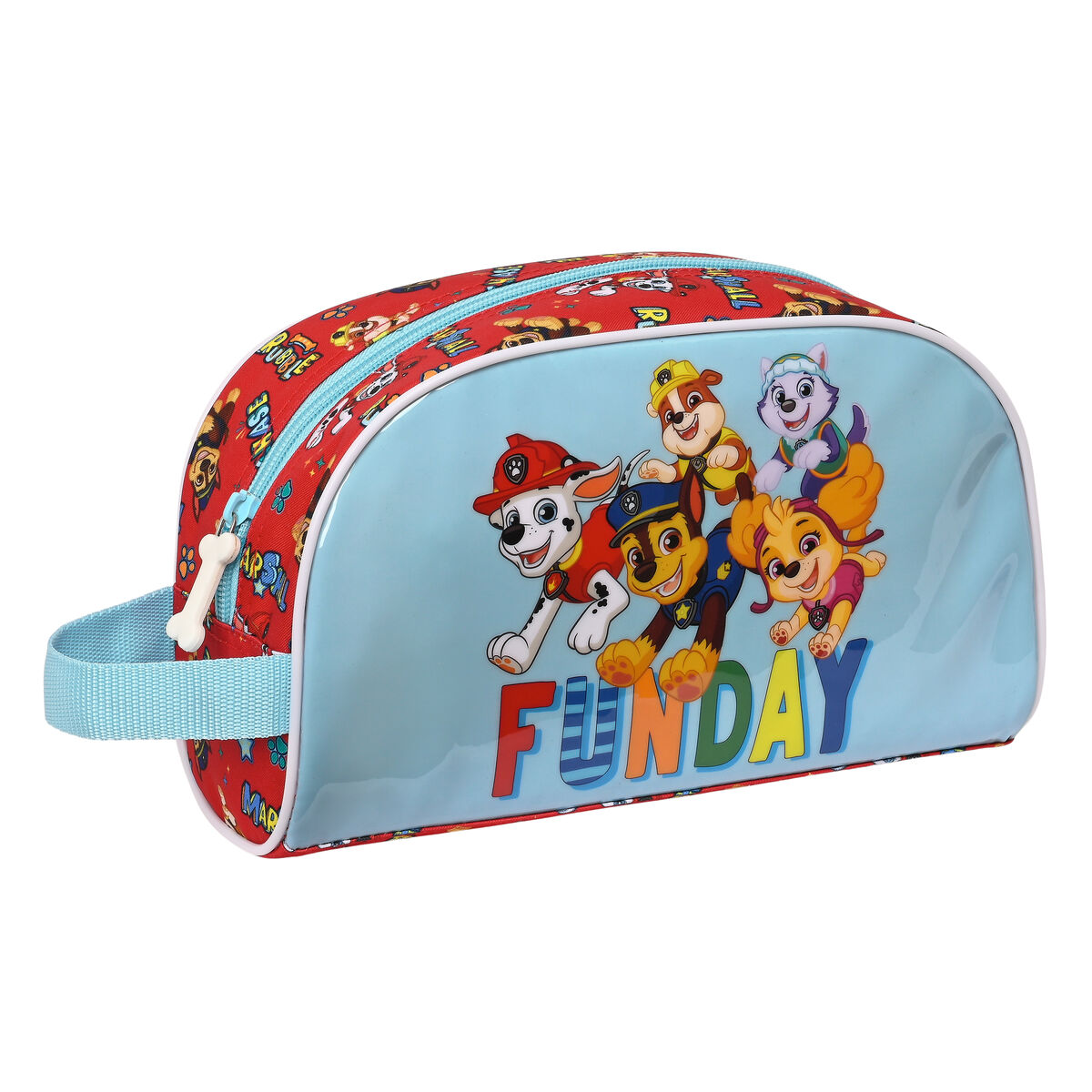 Skolnecessär The Paw Patrol Funday Blå Röd 26 x 16 x 9 cm - 5