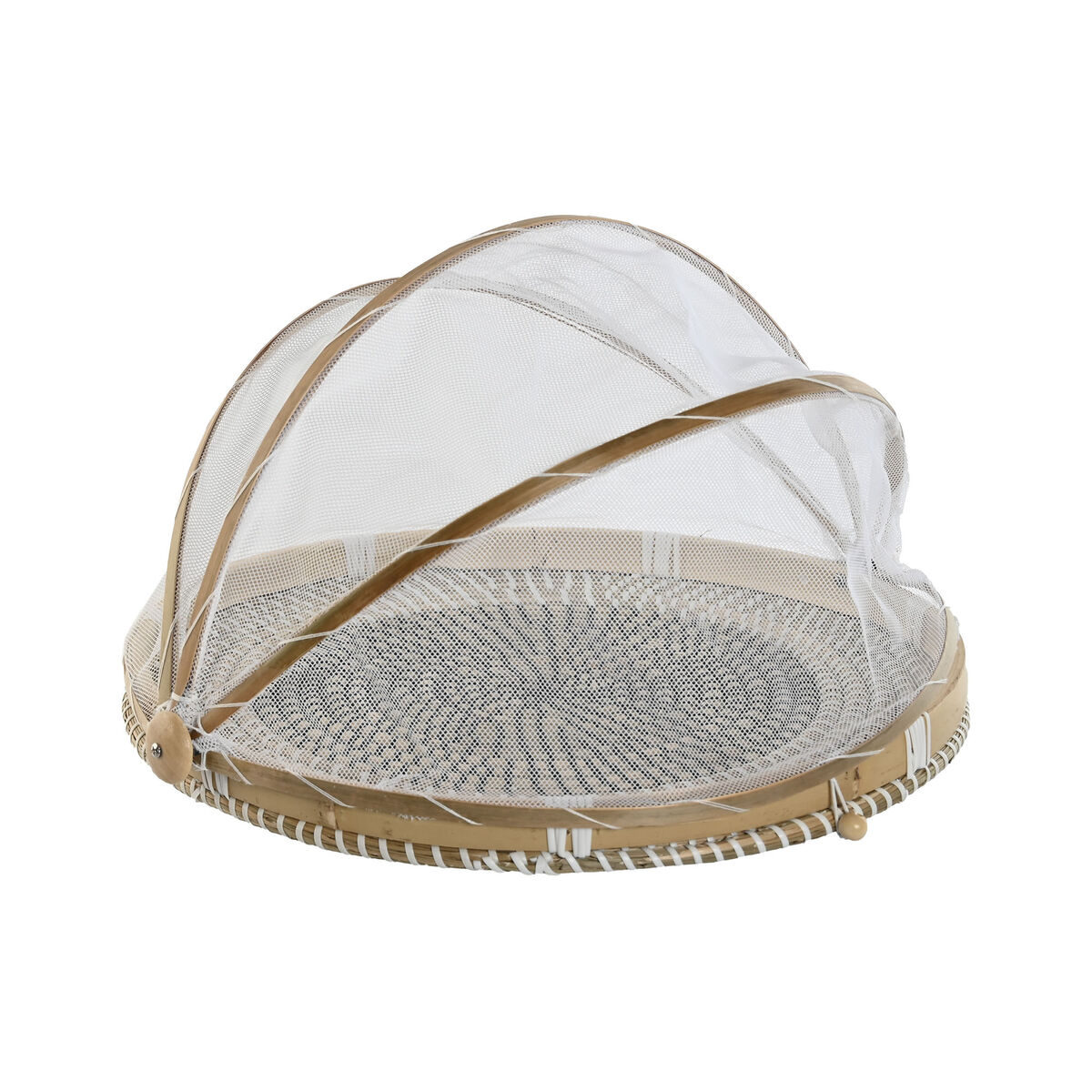 Plattbeklädnad Home ESPRIT Bambu Havsalger 40 x 40 x 24 cm - 3