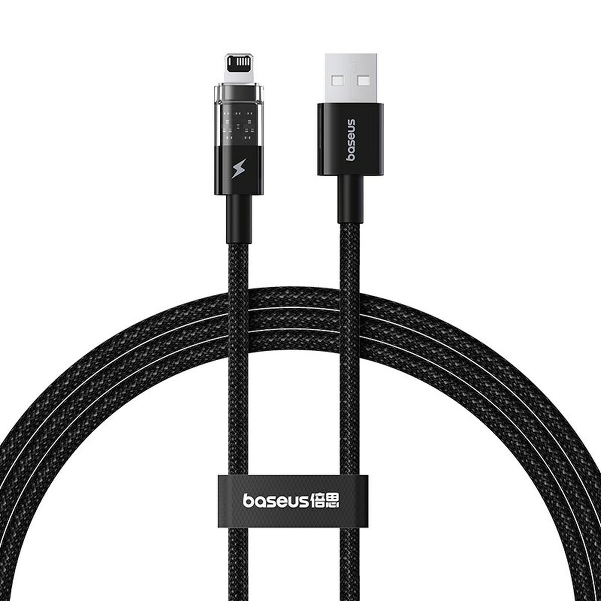 Kabel USB till Lightning Baseus P10373003111-00 Svart 1 m