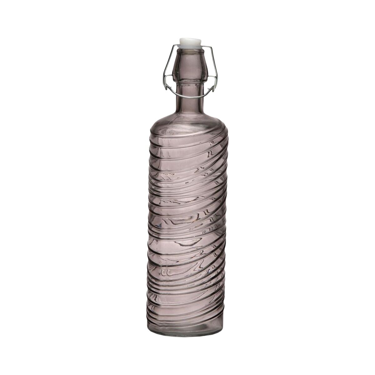 Vattenflaska Versa Grå Glas Aluminium 1 L 8,2 X 30,6 X 8,2 CM - 2
