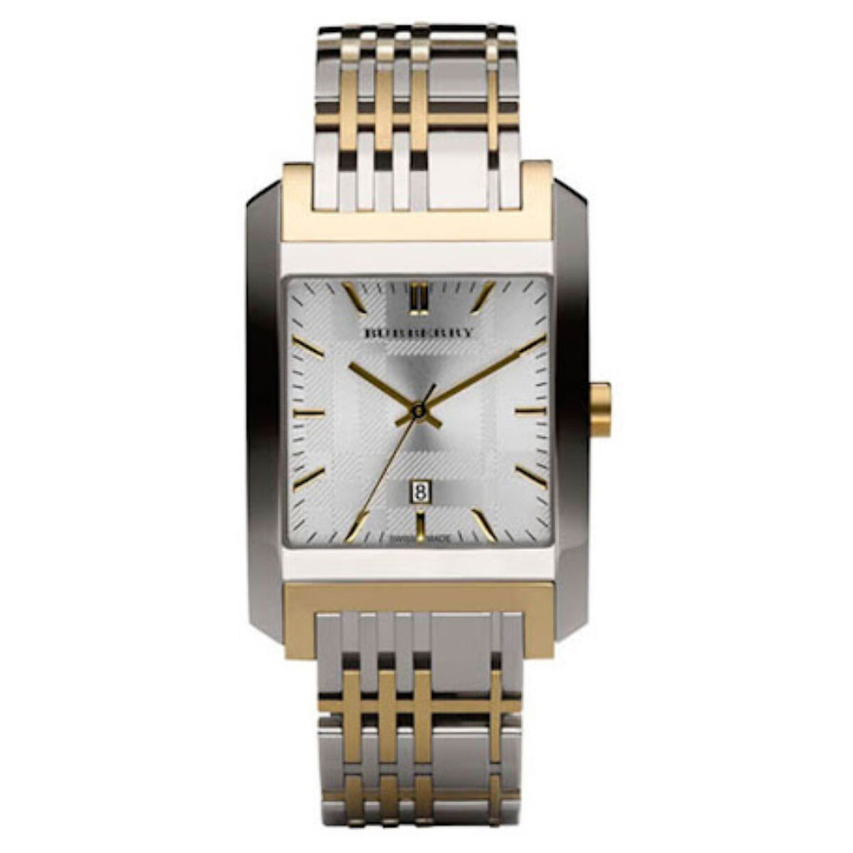 Herrklocka Burberry BU1569 Silvrig (Ø 33 mm)
