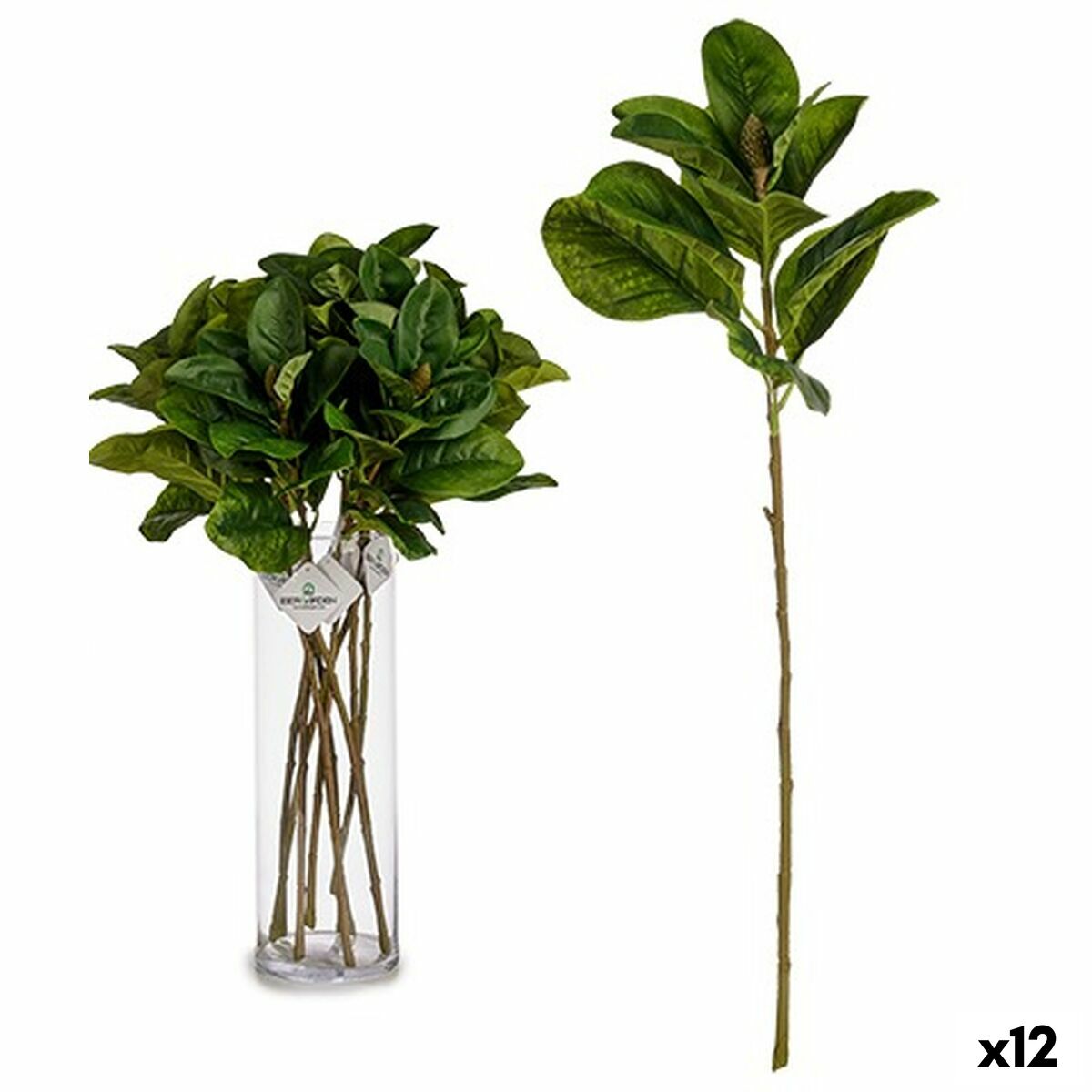 Gren Ibergarden Grön Plast 80 cm Blad (12 antal)