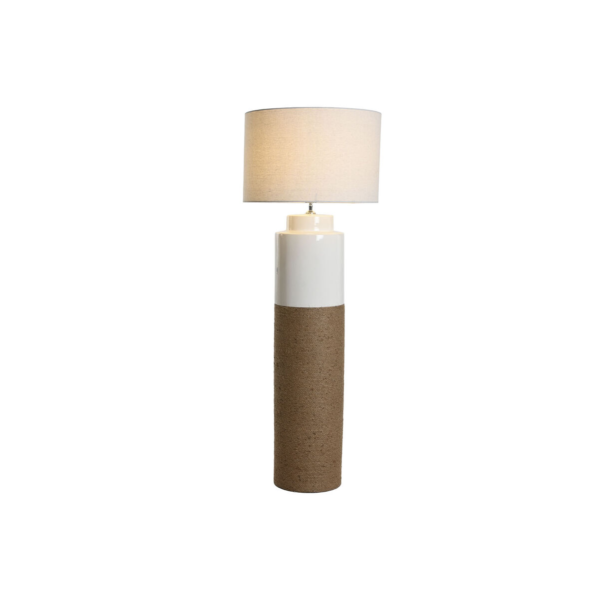 Golvlampa Home ESPRIT Vit Brun 220 V 50 X 50 X 139,5 cm - 4