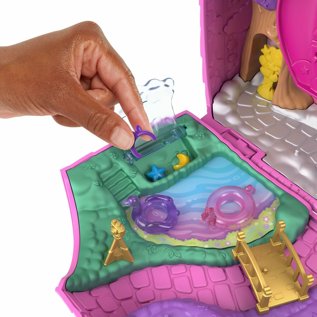 Playset Polly Pocket Enhörning - 2