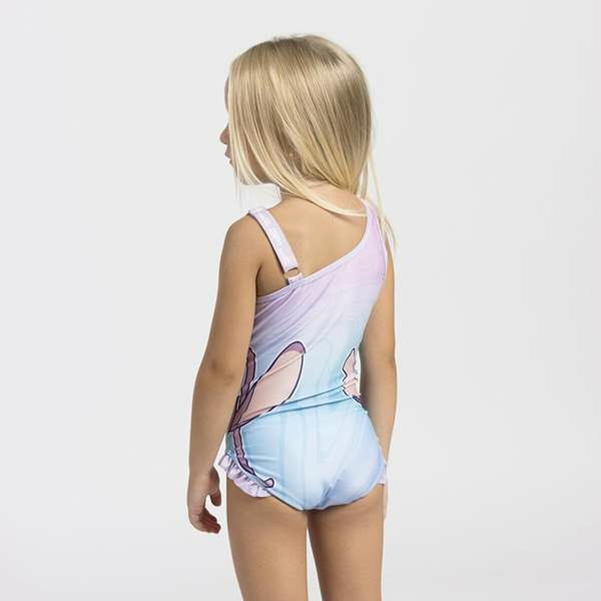 Baddräkt, Flickor Stitch Lila - 4
