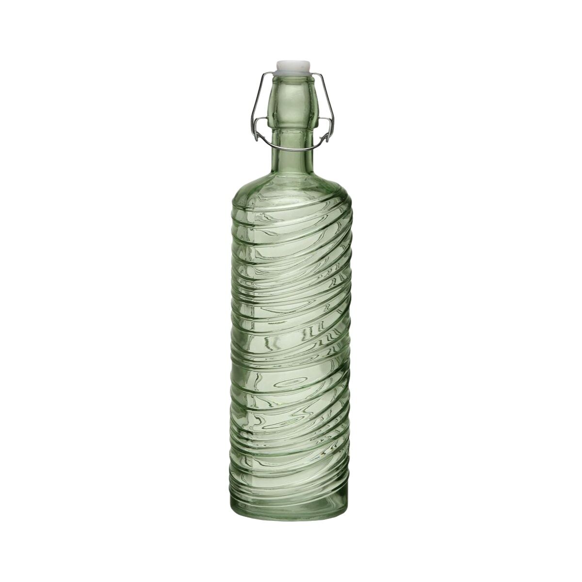 Vattenflaska Versa Grön Glas Aluminium 1 L 8,2 X 30,6 X 8,2 CM - 2