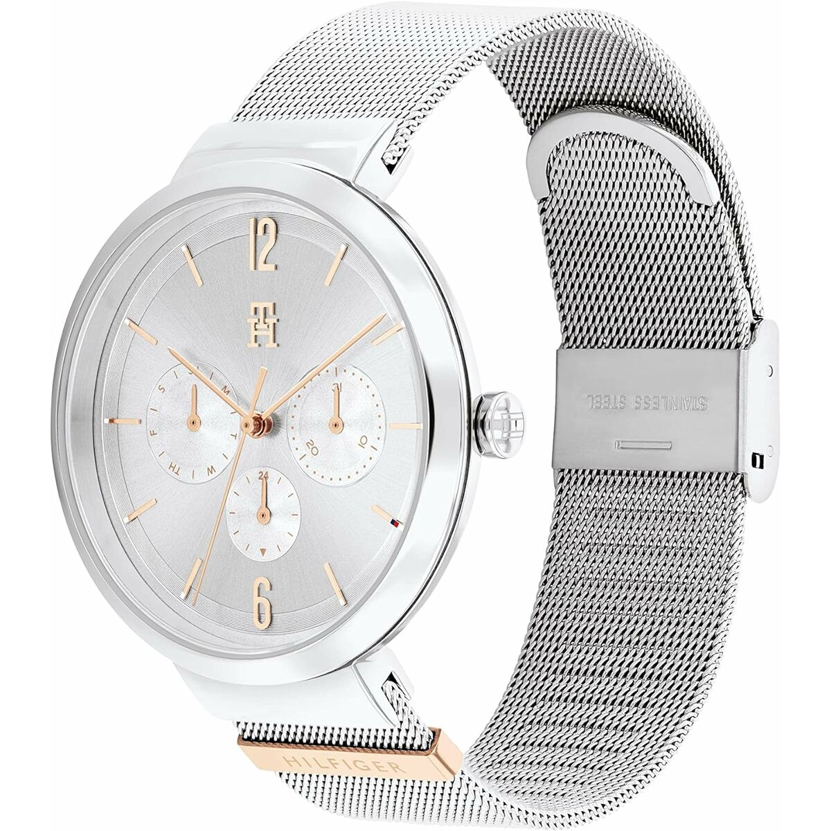Herrklocka Tommy Hilfiger 1683476 Silvrig (Ø 40 mm) - 4
