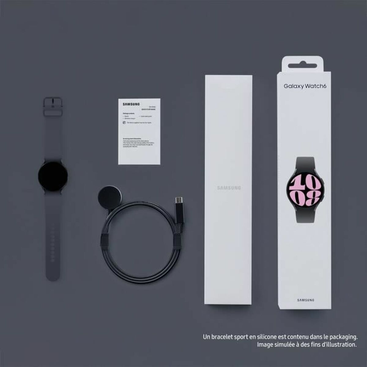 Smartklocka Samsung 8806095076010 Svart Grafit 1,3" 40 mm - 4