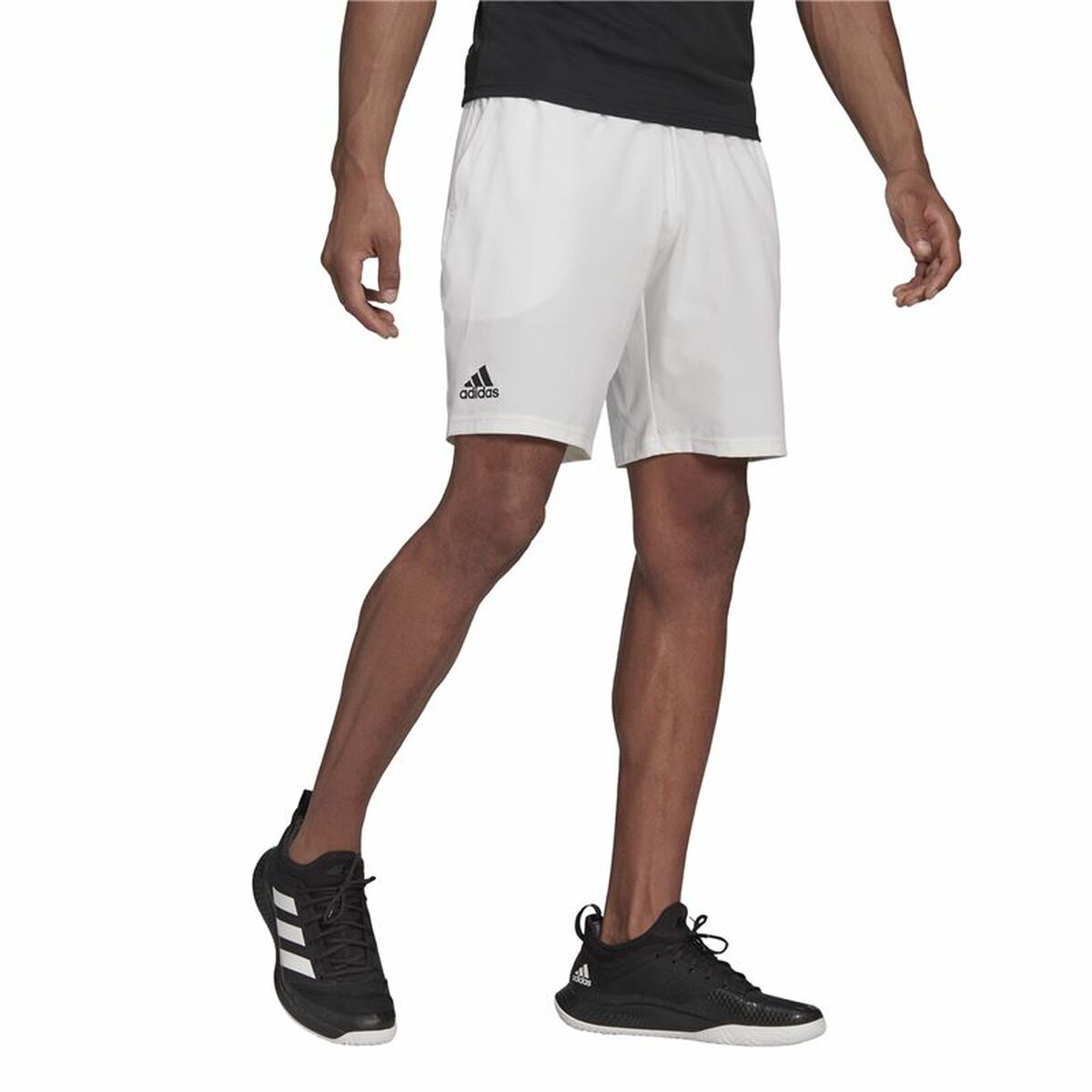 Sportshorts för män Adidas Club Stetch Vit - 4