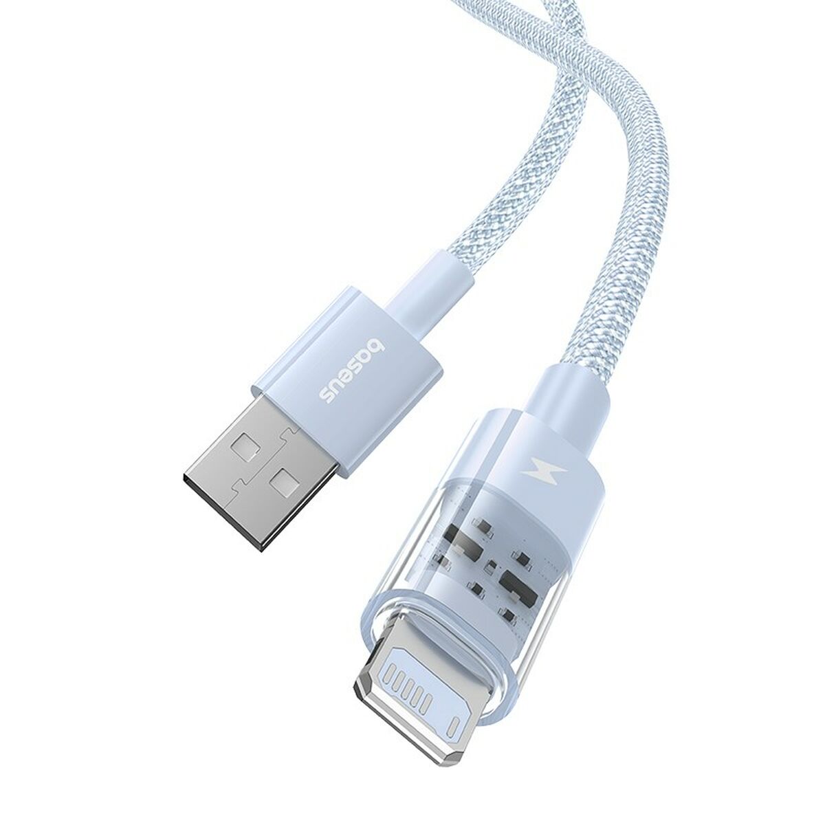 Kabel USB till Lightning Baseus P10373003311-00 Blå 1 m - 2