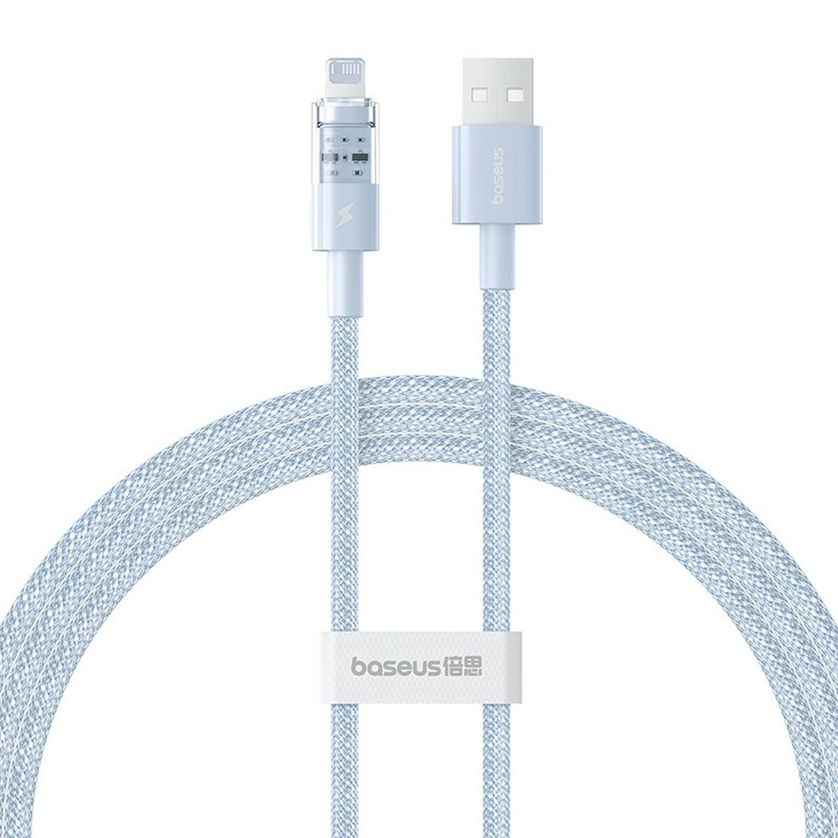 Kabel USB till Lightning Baseus P10373003311-00 Blå 1 m