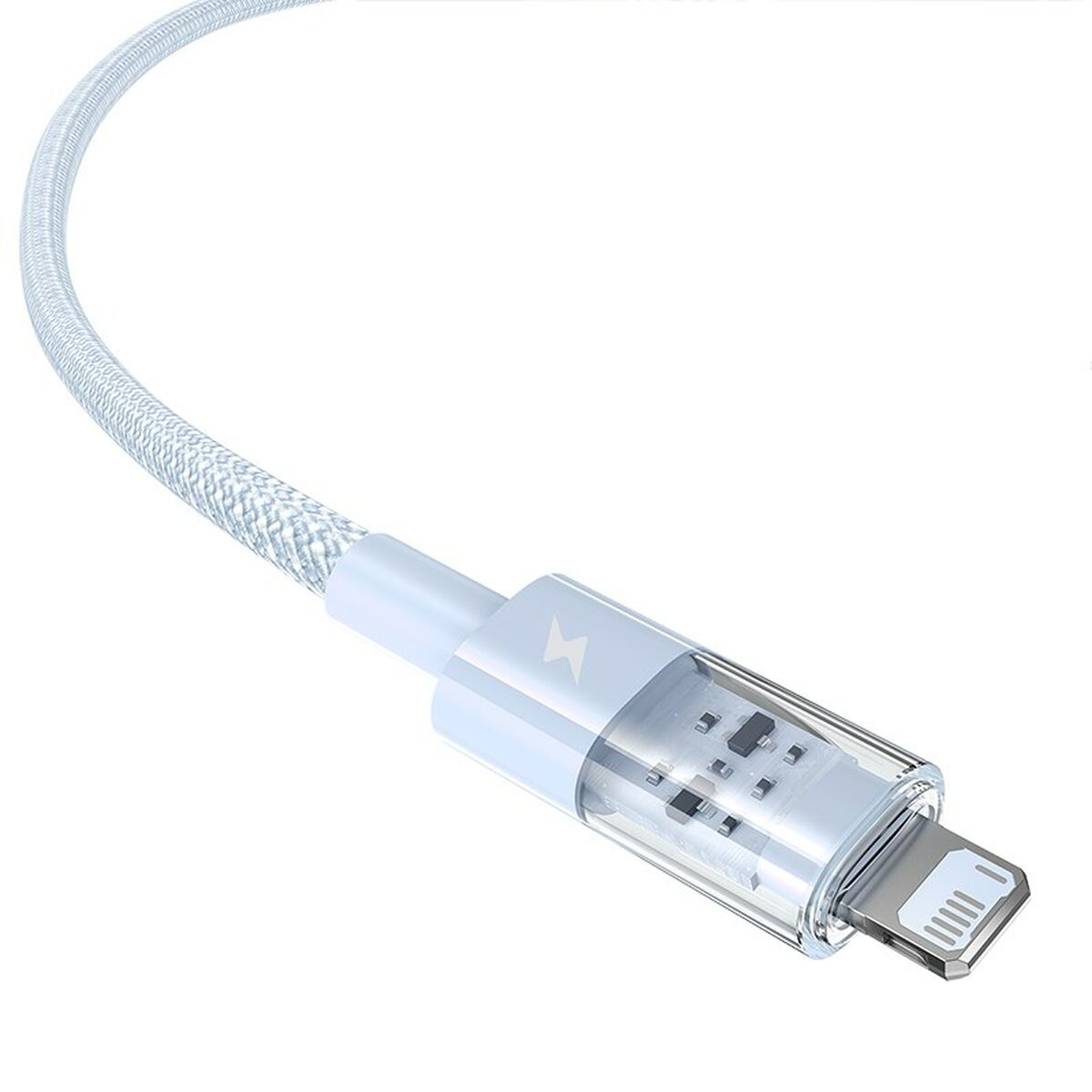Kabel USB till Lightning Baseus P10373003311-00 Blå 1 m - 3