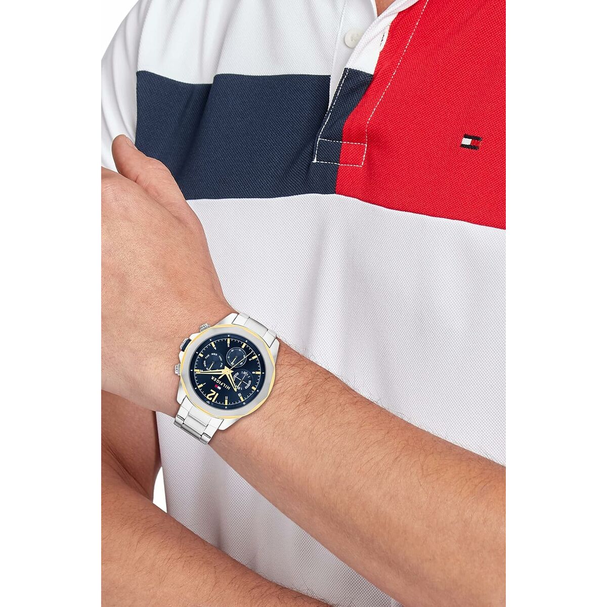 Herrklocka Tommy Hilfiger 1685264 Silvrig - 4