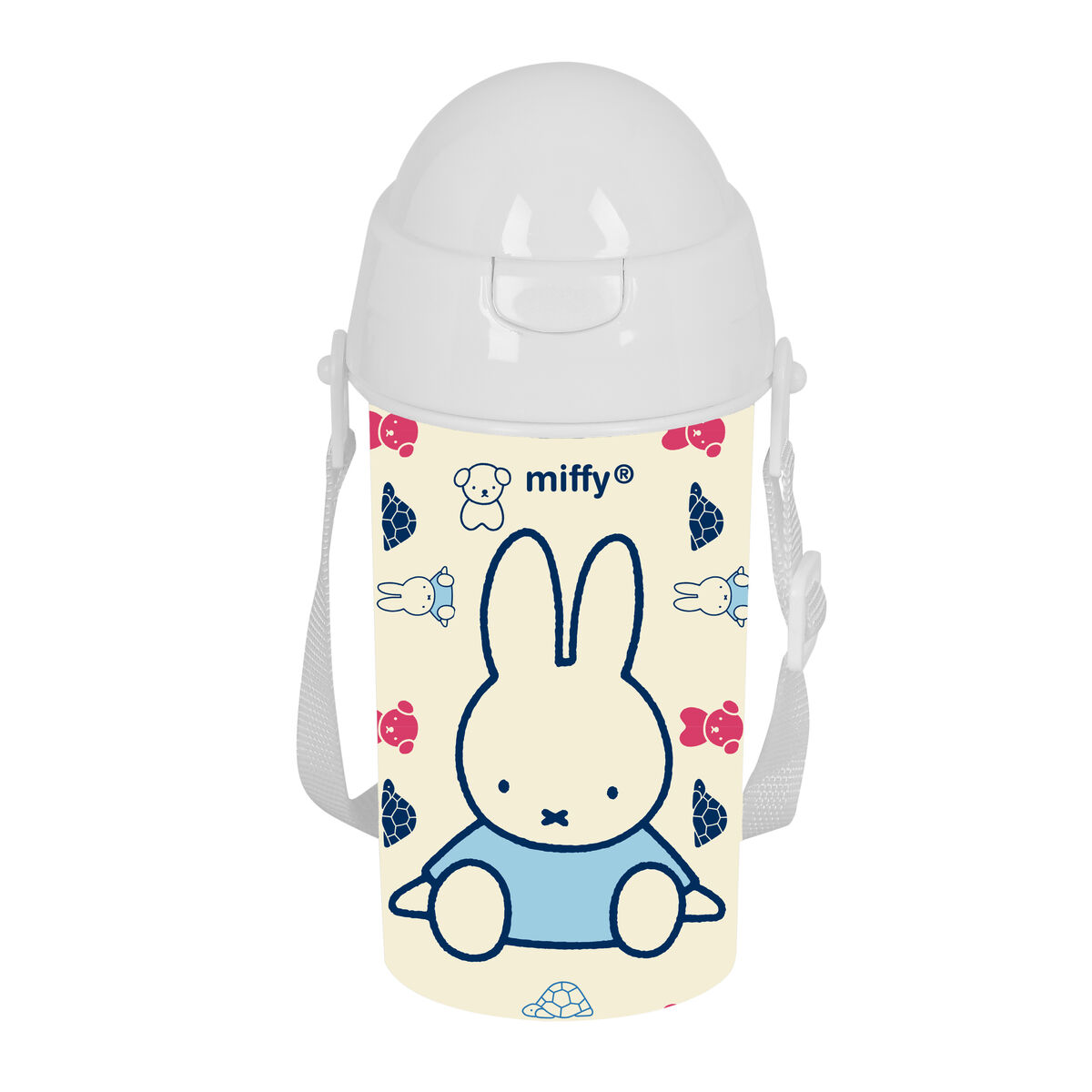 Vattenflaska Miffy Buddy Beige PVC 500 ml
