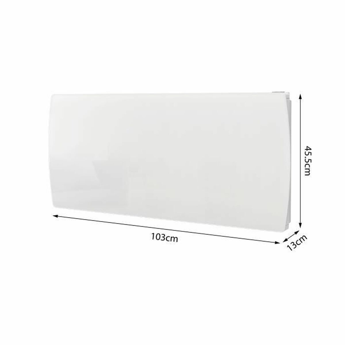 Elektriskt keramiskt värmeelement Oceanic Vit 2000 W - 3