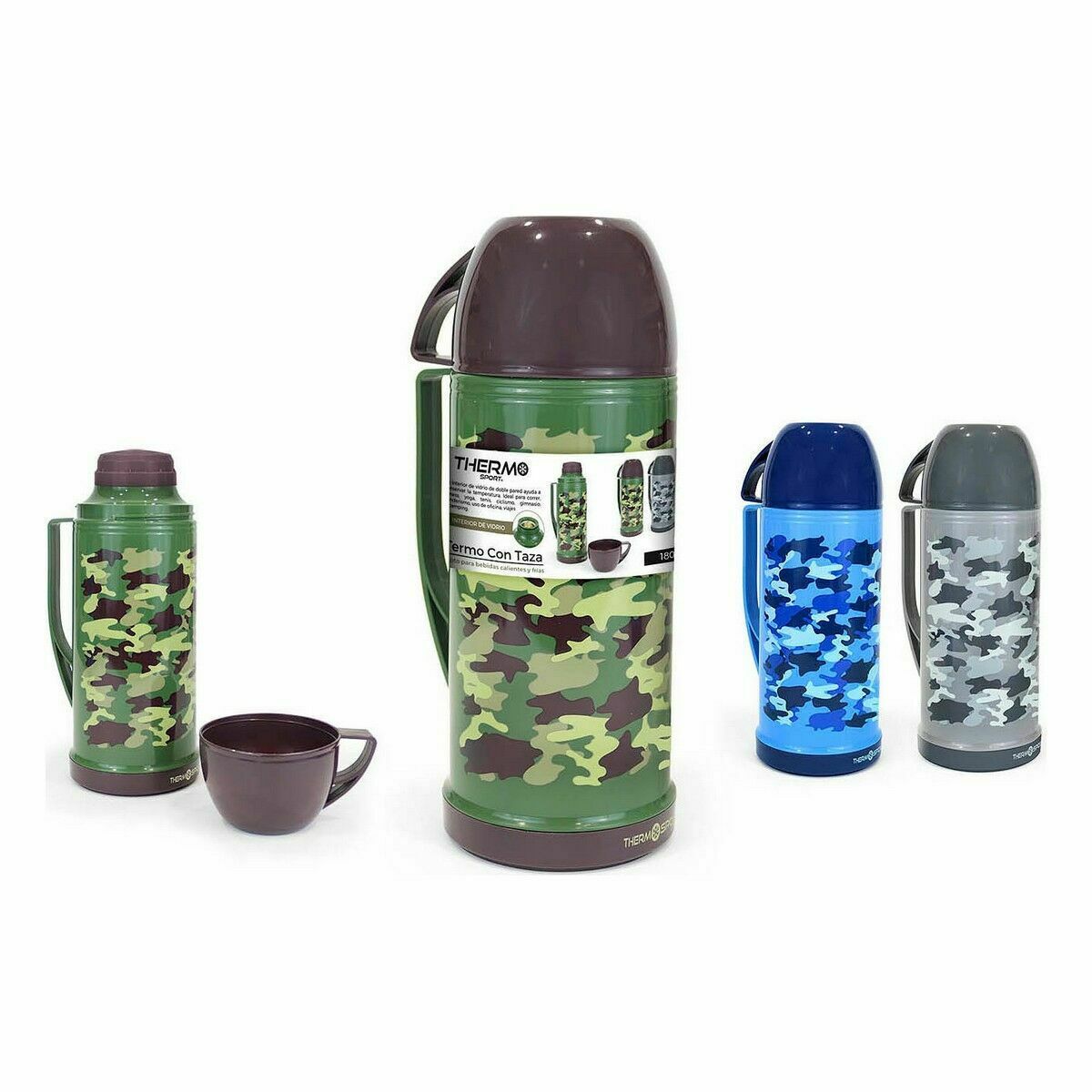 Resetermosflaska ThermoSport (6 antal) - 2