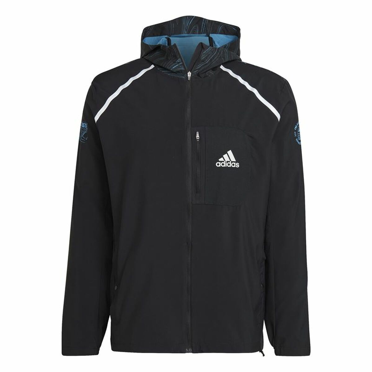 Träningsjacka Herr Adidas Marathon For the Oceans Svart - 2