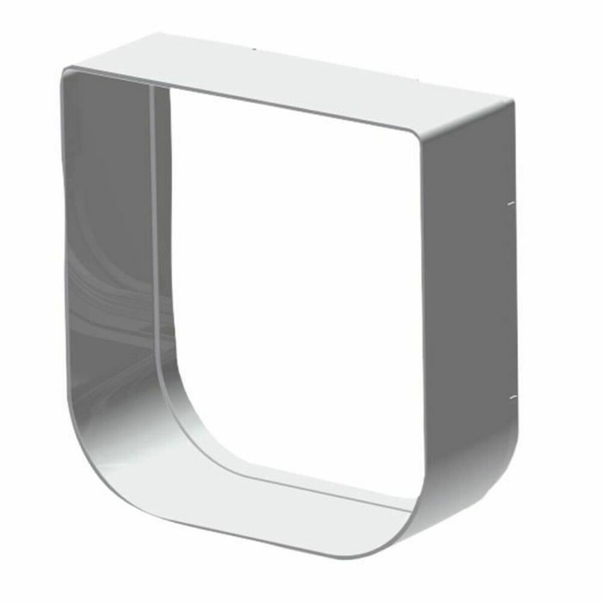 Förlängningsrör Ferplast Kattlucka 15,5 x 16 x 5 cm Vit