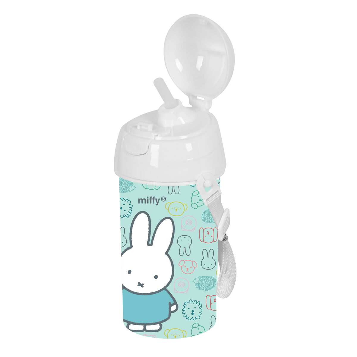 Vattenflaska Miffy Friends Blå PVC 500 ml - 3
