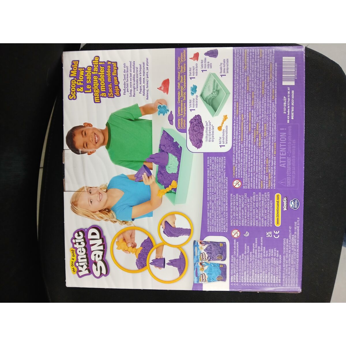Magisk sand Spin Master Kinetic Sand 27 x 28 x 6 cm - 3