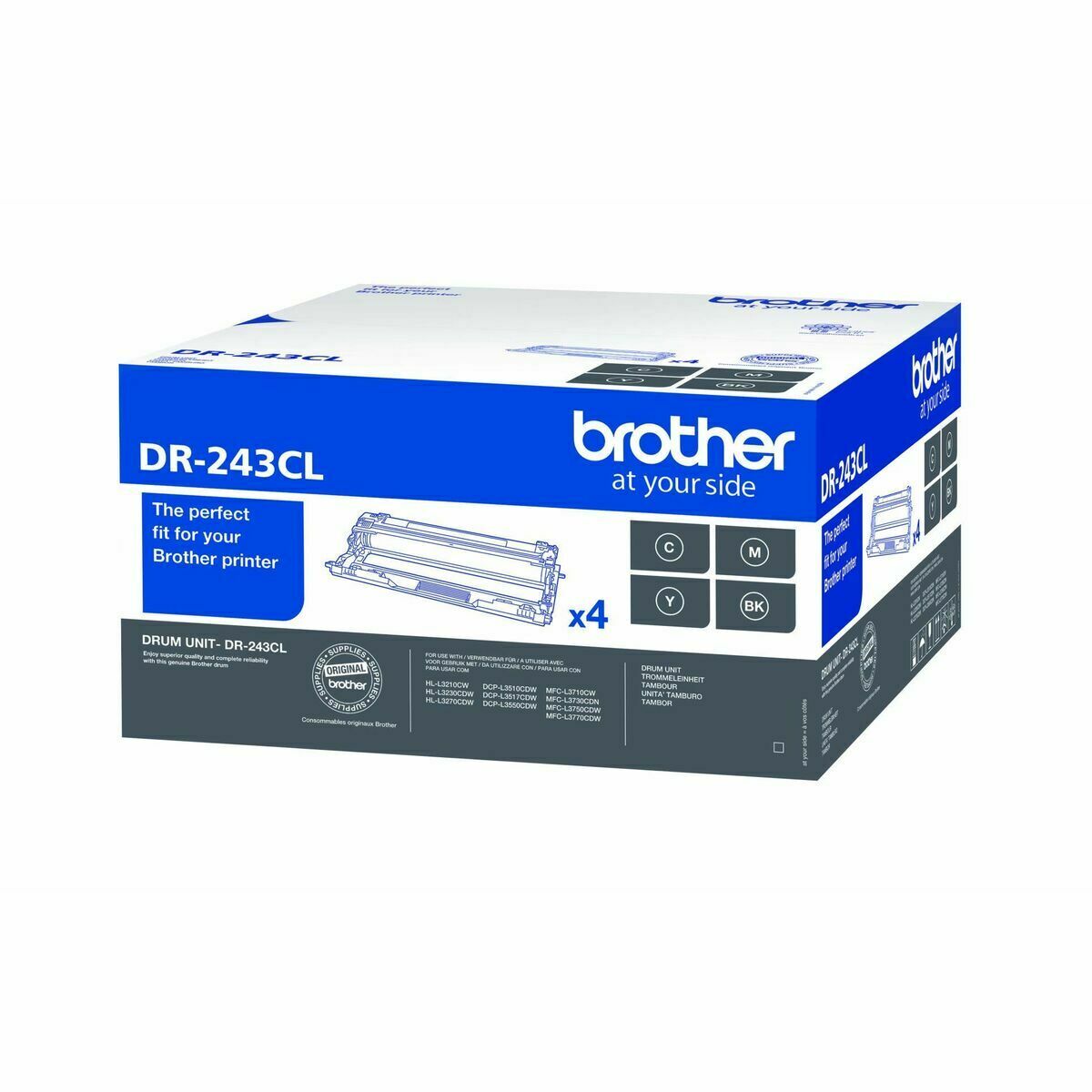 Trumma Brother DR-243CL Svart - 3
