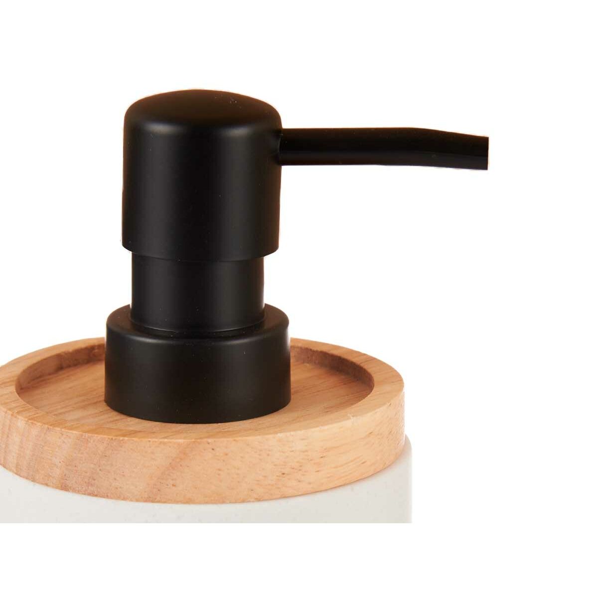 Tvåldispenser Berilo 91037 Vit Trä Harts Plast 9,5 x 18,5 x 7,8 cm (6 antal) - 2