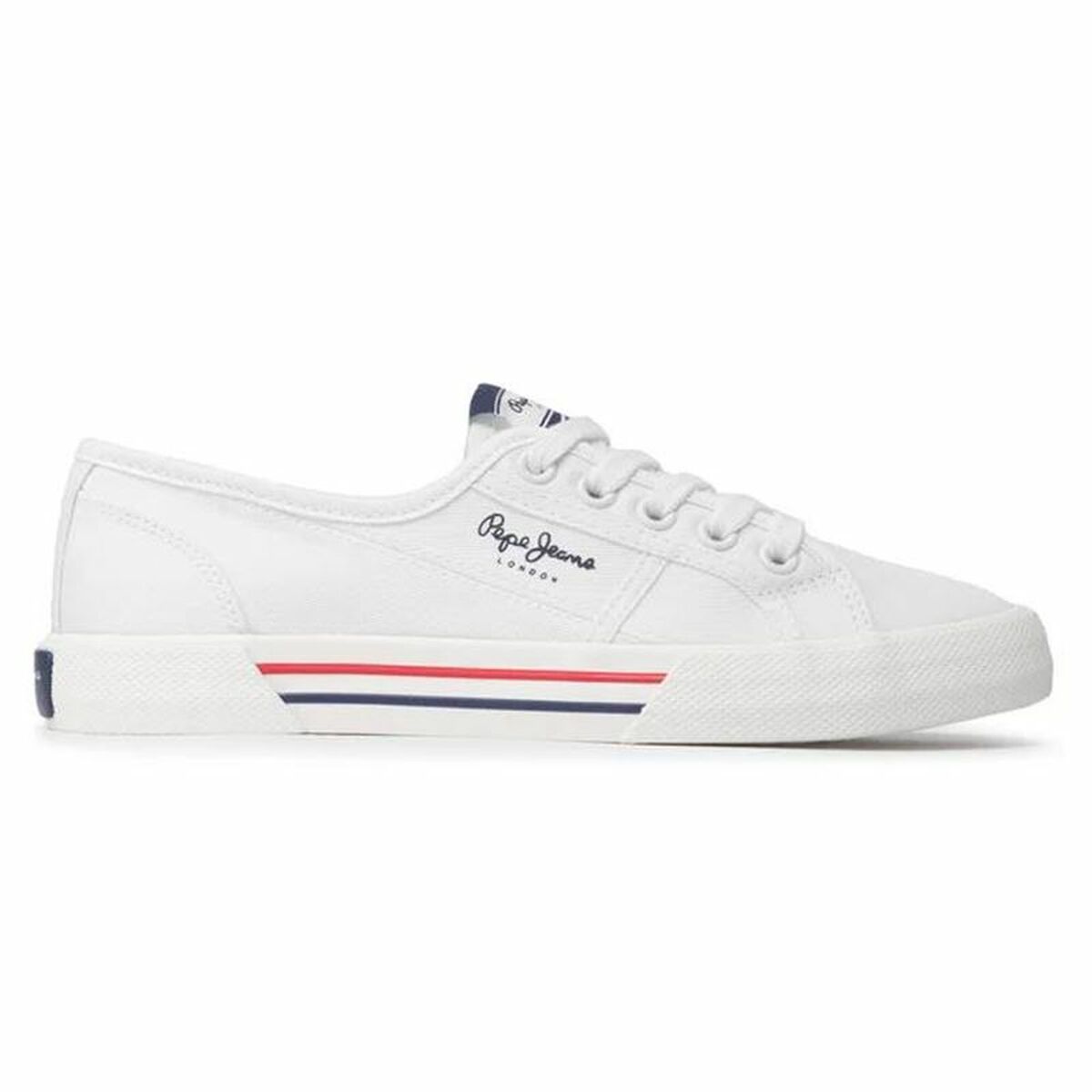 Gymnastiksko, Dam Pepe Jeans Brady Basic Vit
