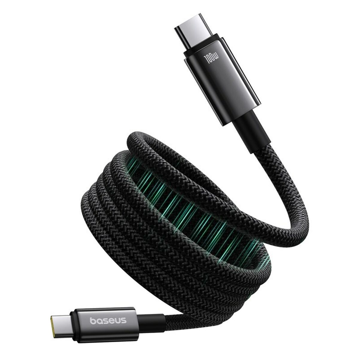 USB-C till USB-C Kabel Baseus P10319805111-00 Svart 1 m
