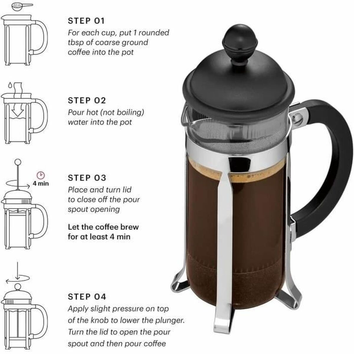 Kaffepress Bodum - 3