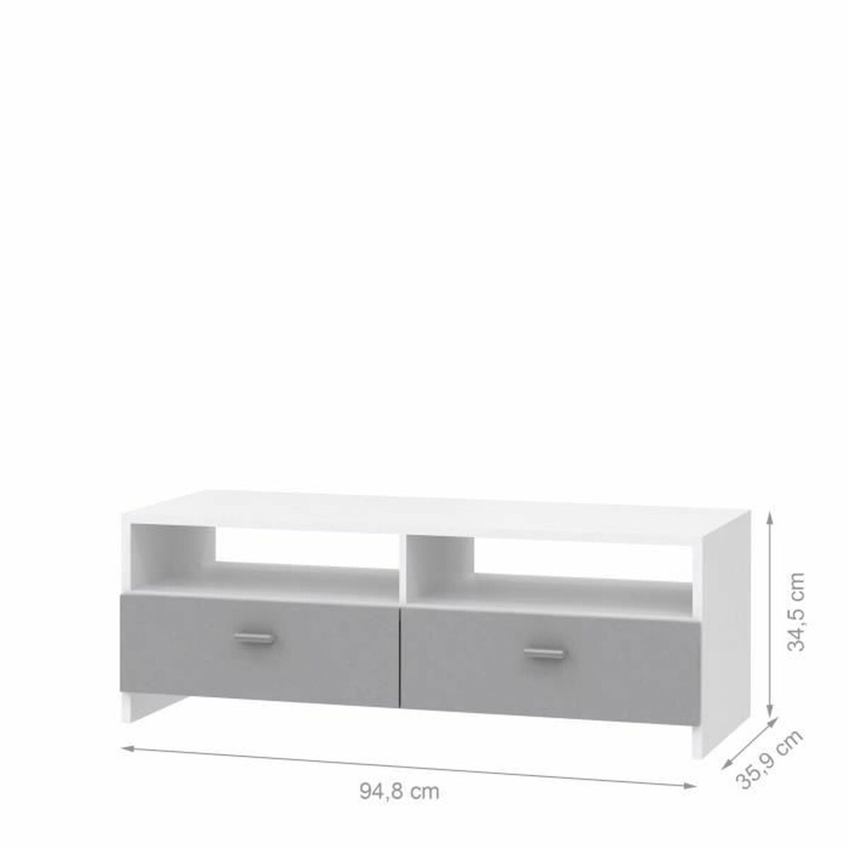 TV-möbler FINBNT12T16 95 x 34,6 x 35,8 cm Trä - 4