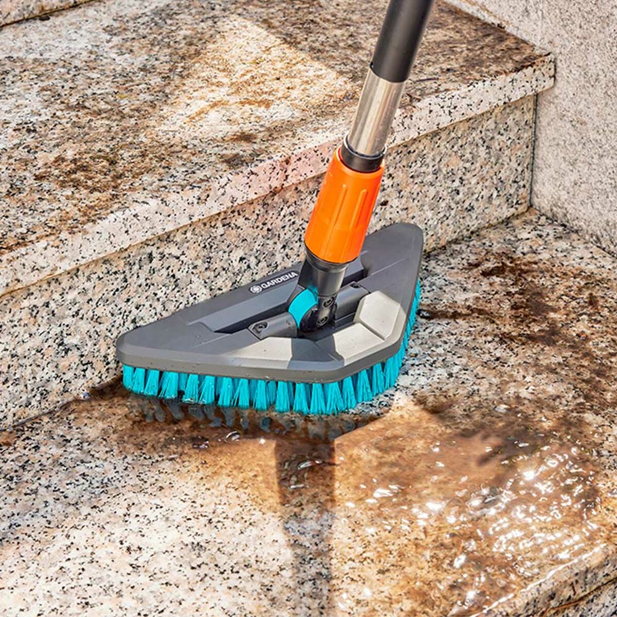 Rengöringsborste Gardena Flex 18814-20 Cleansystem Hård Triangulär - 4