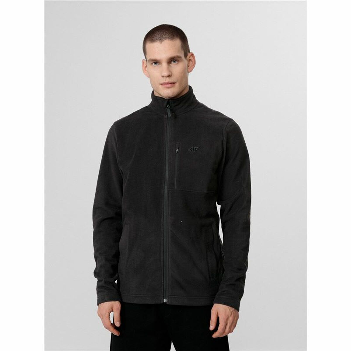 Fleecefoder 4F Fleece Grå Män - 3
