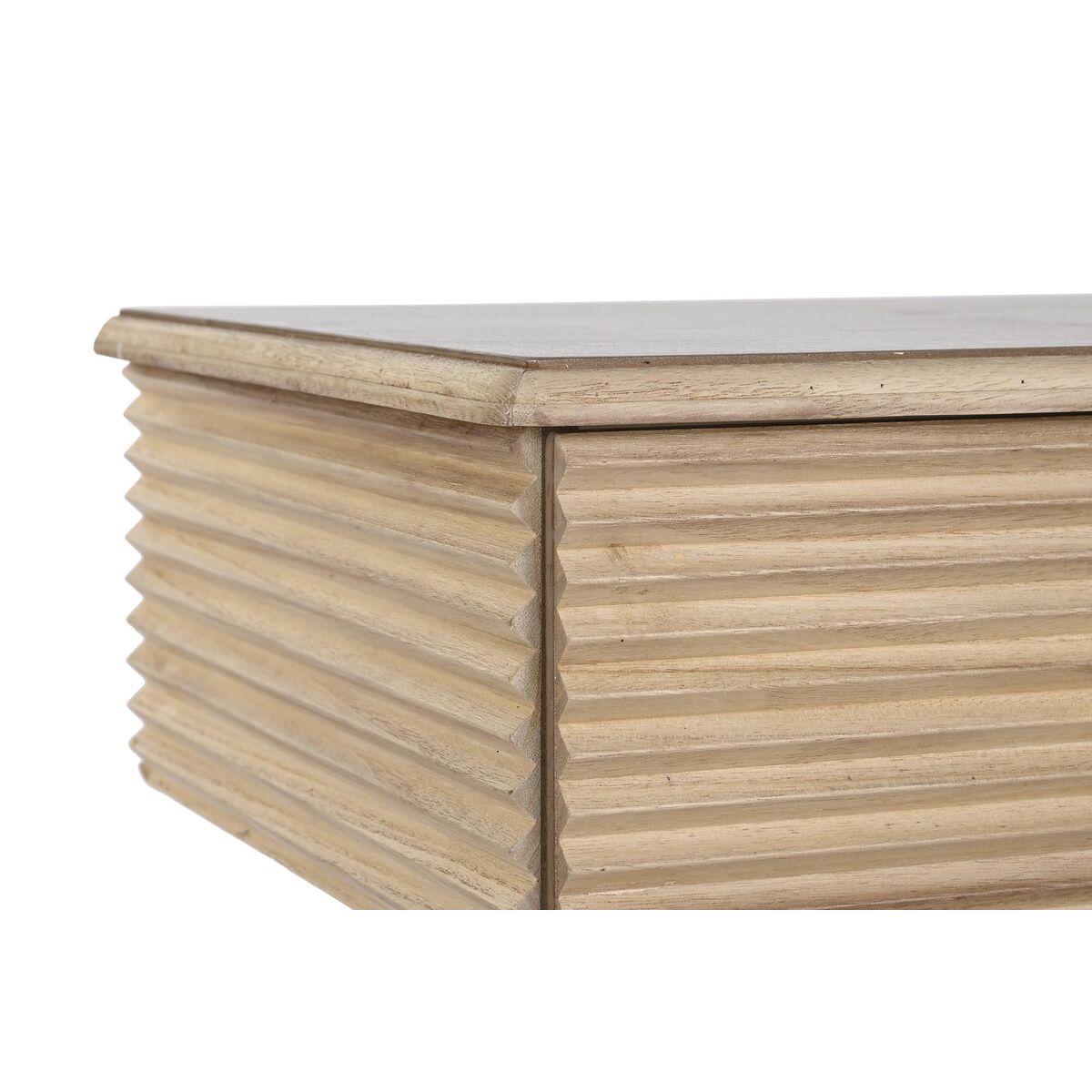 Konsol DKD Home Decor 100 x 40 x 76 cm Gyllene Ljusbrun Paulowniaträ Trä MDF - 3