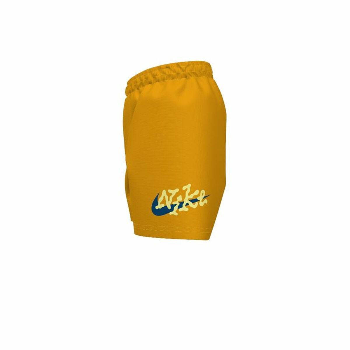 Baddräkt Barn Nike 4" Volley Short Ockra - 3