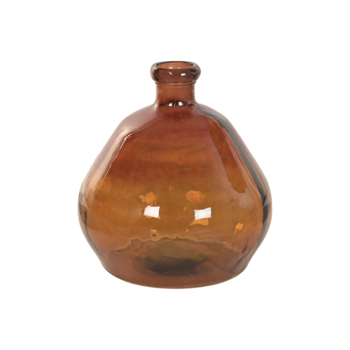 Vas Home ESPRIT Ambra Dvobarvna Återvunnet glas Kolonial 44 x 44 x 47,5 cm