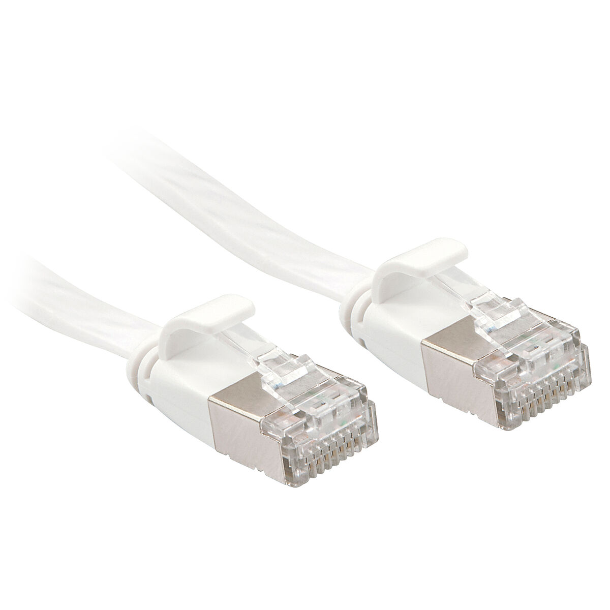 Nätkabel UTP Styv Kategori 6 LINDY Vit 5 m (1 antal) - 2