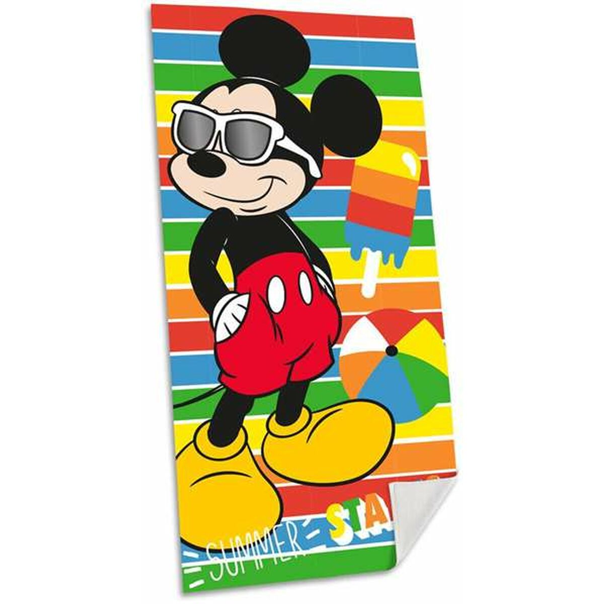Strandbadduk Mickey Mouse 70 x 140 cm - 5