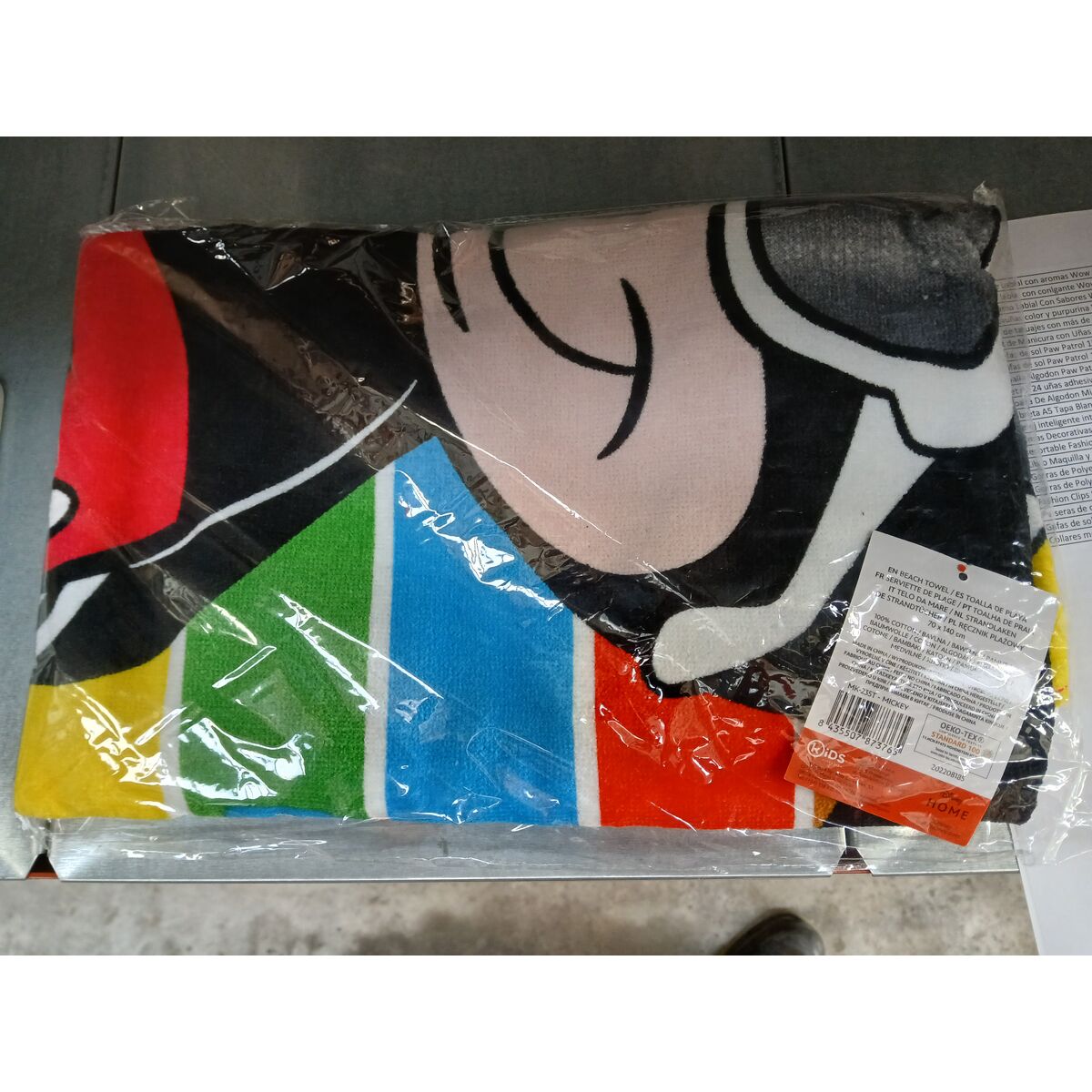 Strandbadduk Mickey Mouse 70 x 140 cm - 9