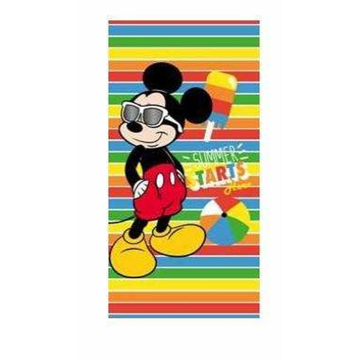 Strandbadduk Mickey Mouse 70 x 140 cm - 2