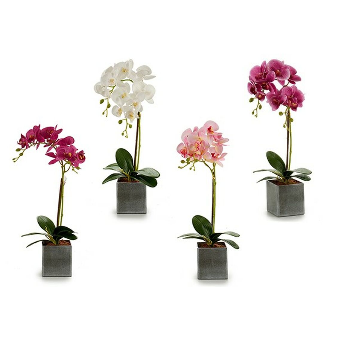 Dekorativ blomma Ibergarden Orkidé 14 x 51 x 18 cm (6 antal) - 2