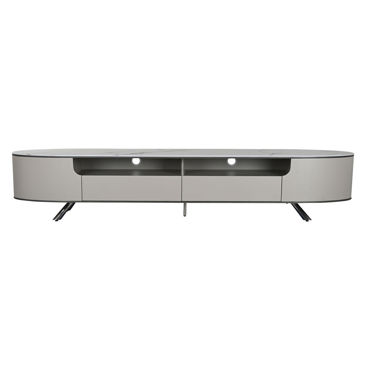 TV-möbler Home ESPRIT Vit Beige 220 x 42 x 41,5 cm - 8