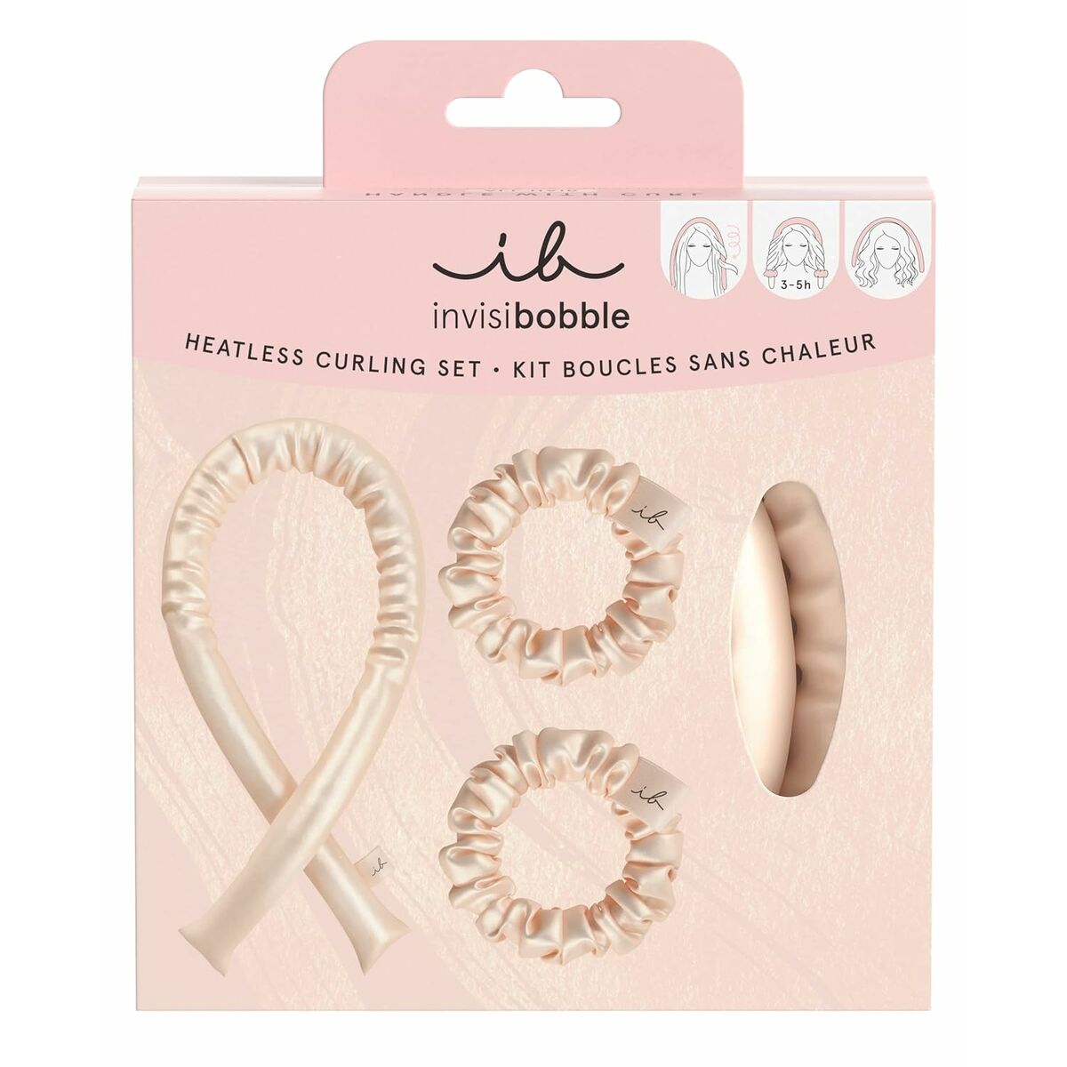 Hårsnoddar Invisibobble Heatless Curling 3 Delar - 2