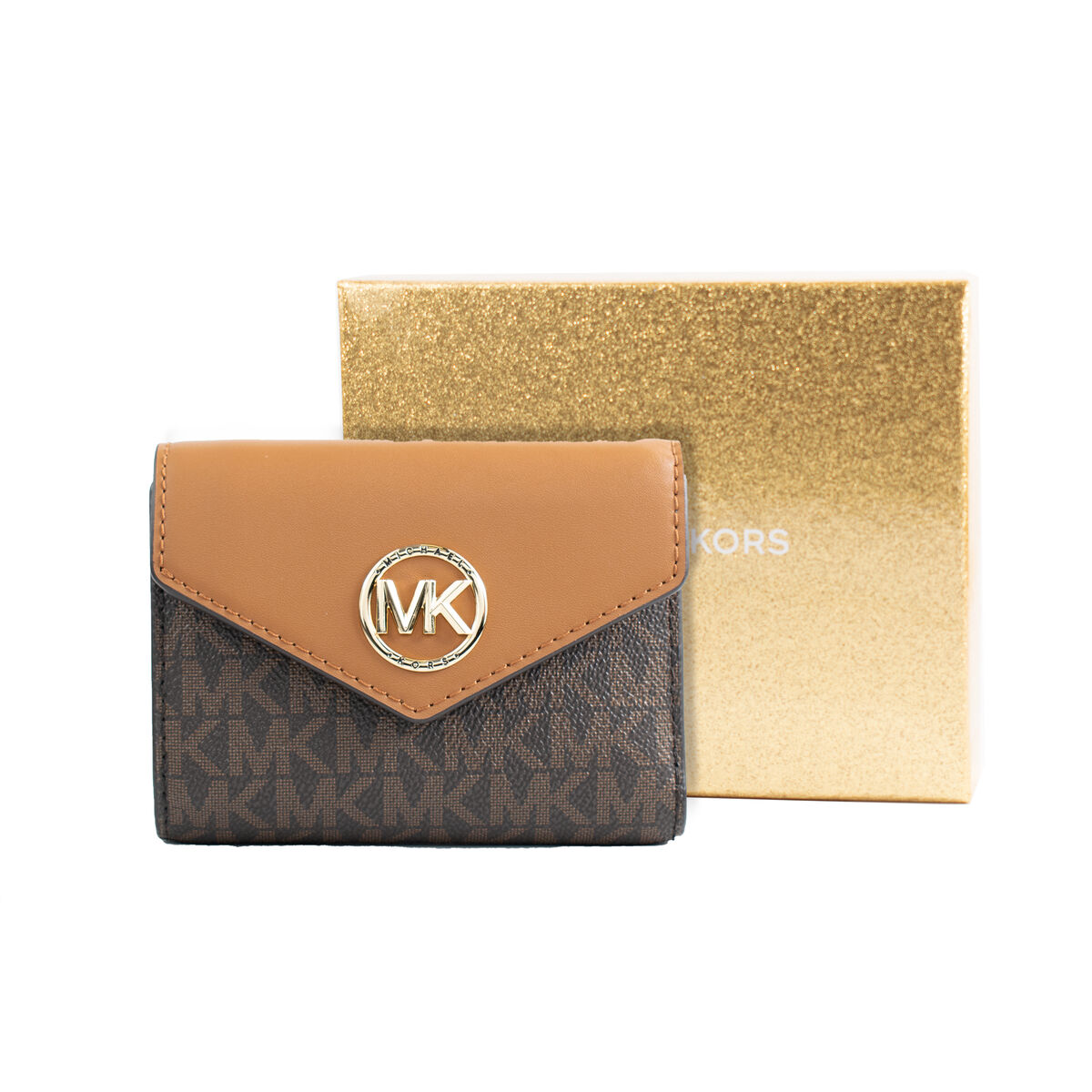 Damplånbok Michael Kors 32S1GNME6B-BRN-ACORN 12 x 9 x 4 cm